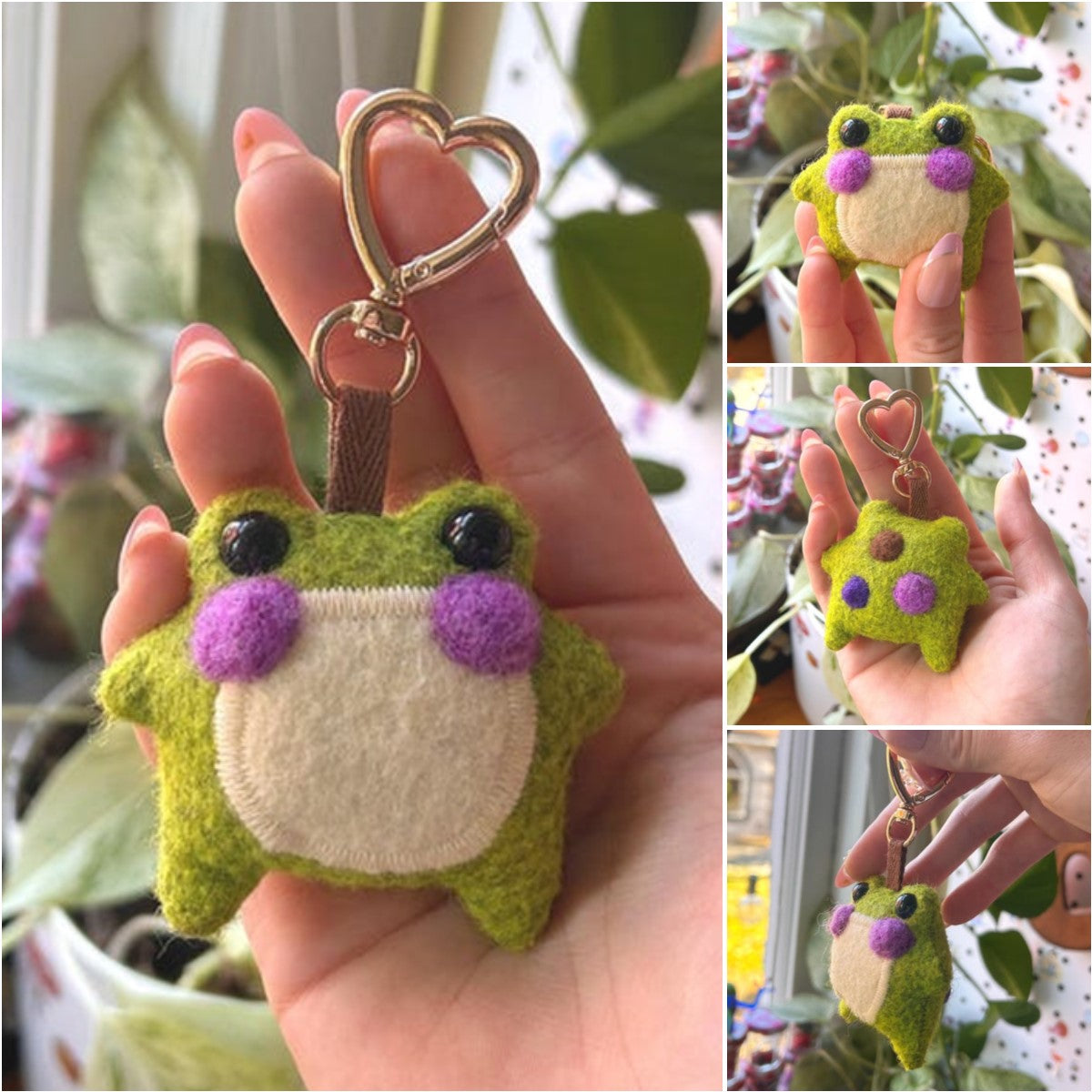 ✨🐸 Twig the Pocket Frog Keychain – Your Tiny Travel Companion 🐸