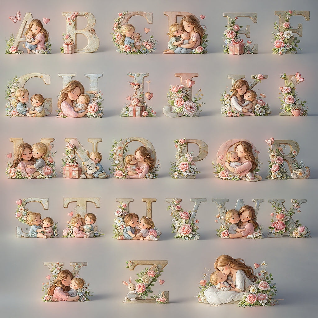 š Personalized Heart Ornament-A Little Piece of Love for Mom
