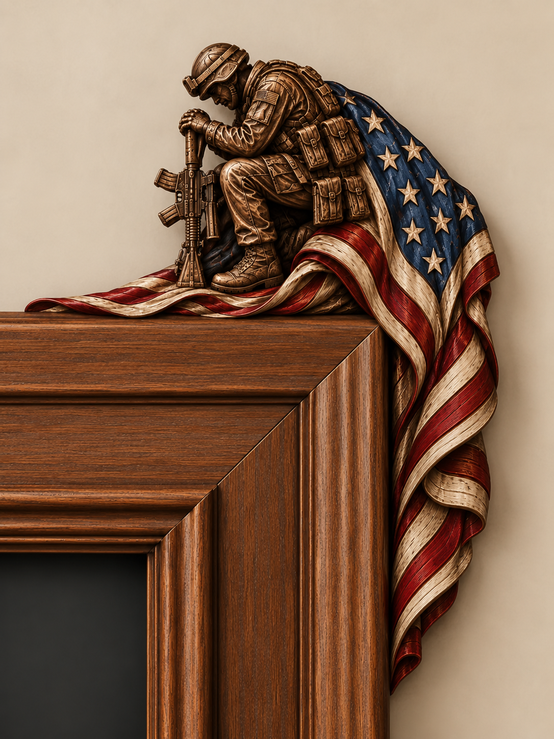 🎖️ RED Friday & Veteran Memorial Door Corner Decor