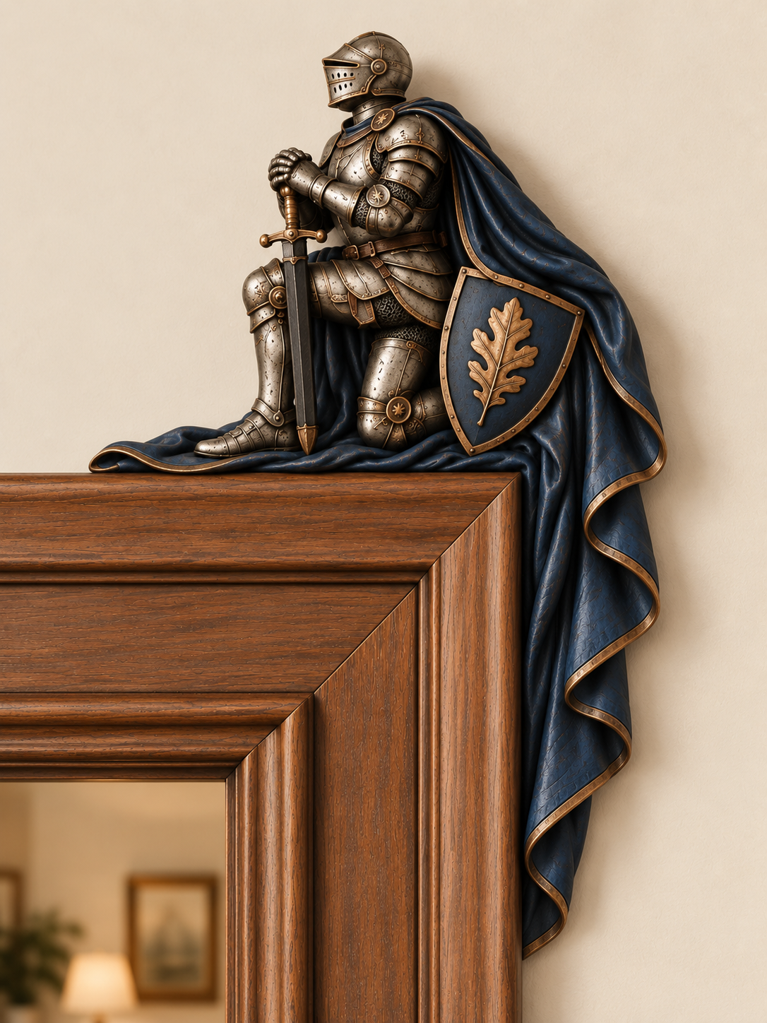 ⚔️🛡️ "Guardians at Our Door" – Epic Medieval Knight Door Frame Decor Set