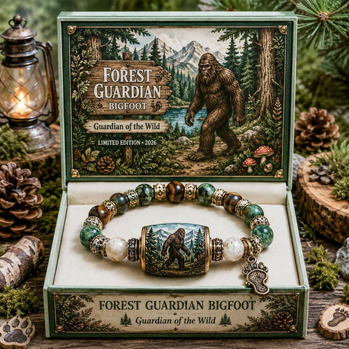 🐾 Bigfoot Legends Bracelet Gift Set – A Little Mystery for Your Wrist