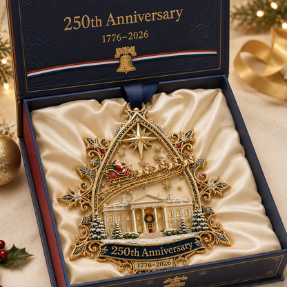 250th Anniversary Heritage Christmas Ornament – A Timeless Tribute to American History (1776–2026)