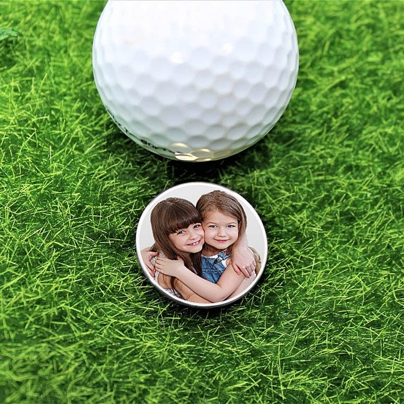 ⛳ Custom Golf Ball Marker – Personalized Photo Golf Marker