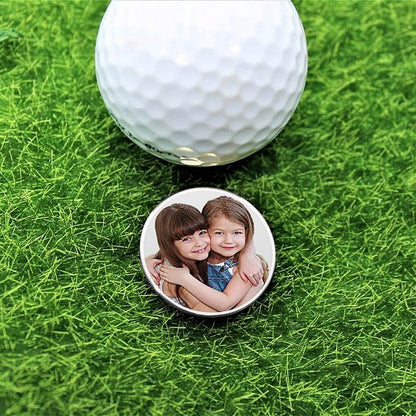 ⛳ Custom Golf Ball Marker – Personalized Photo Golf Marker