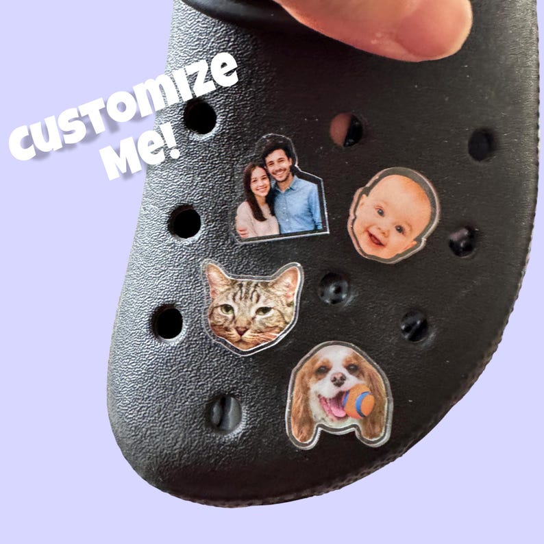 Custom Acrylic Clog Charms – Die Cut Shoe Charm