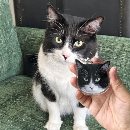 Custom Acrylic Pet Photo Keychain – Keep Your Loved Ones Close