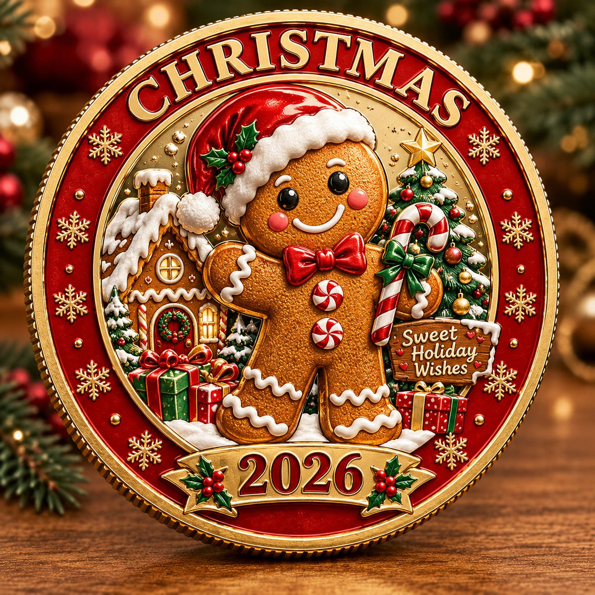 🎅 2026 Christmas Commemorative Coin