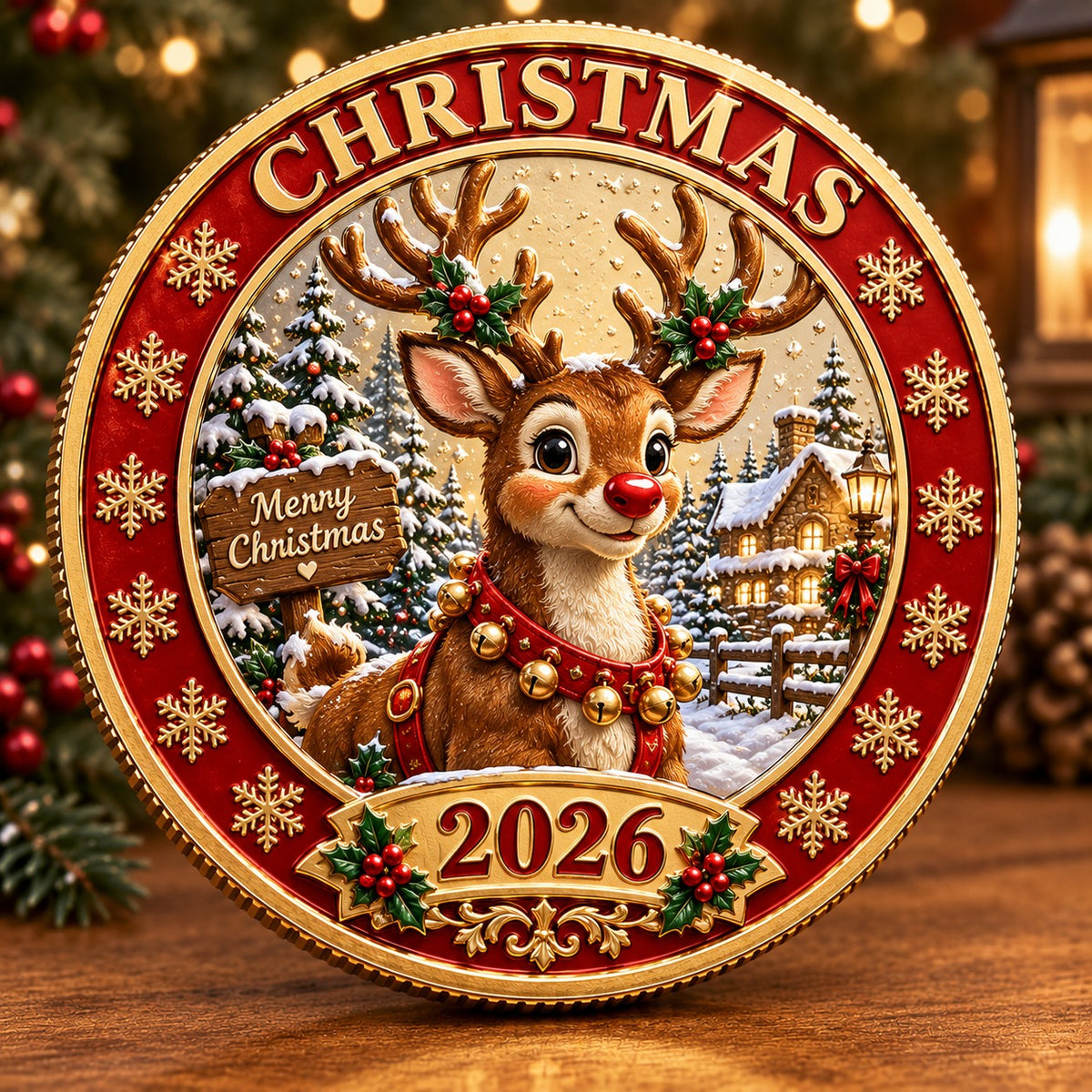 🎅 2026 Christmas Commemorative Coin
