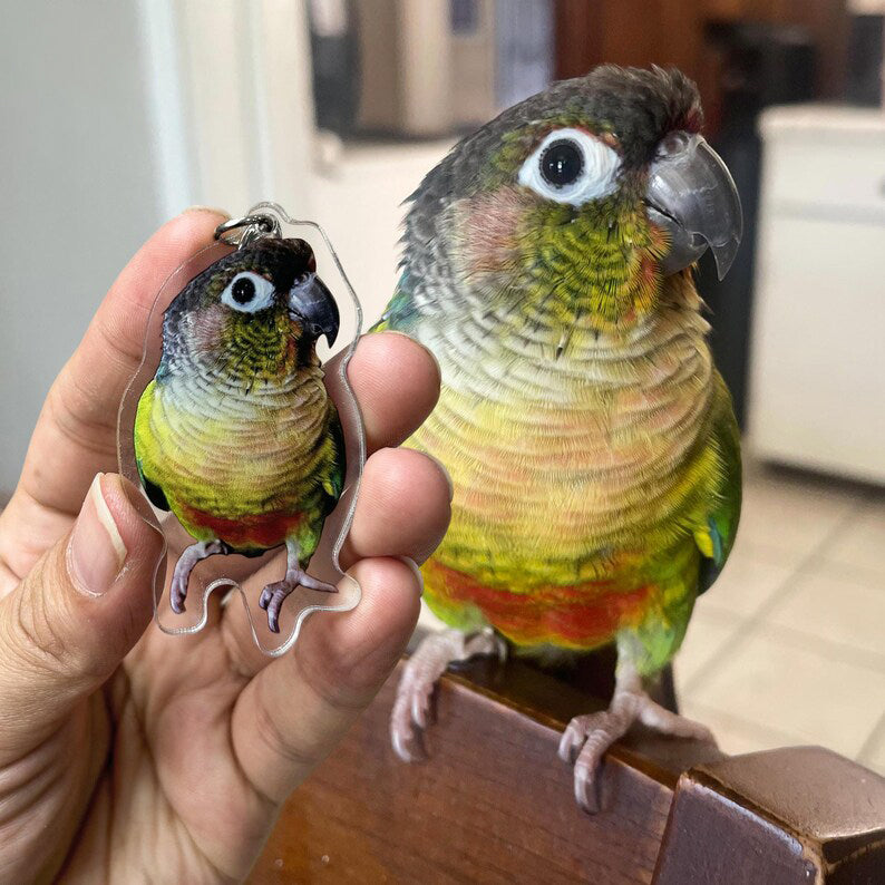 Custom Acrylic Pet Photo Keychain – Keep Your Loved Ones Close