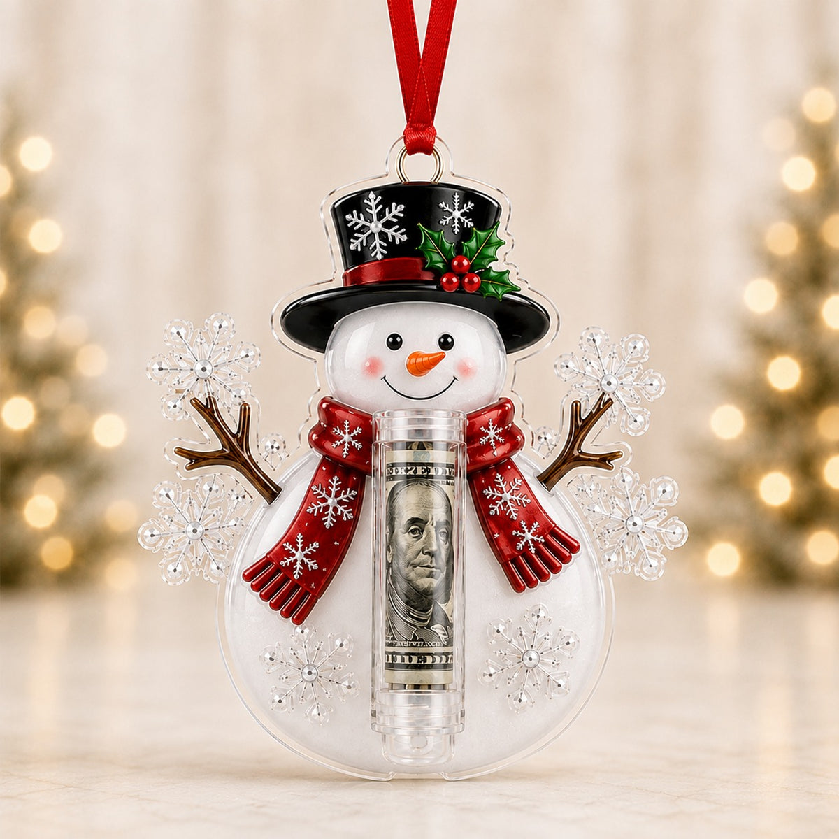 🎄 Christmas Cash Holder Ornament — Turn Cash Into a Christmas Surprise 💵✨