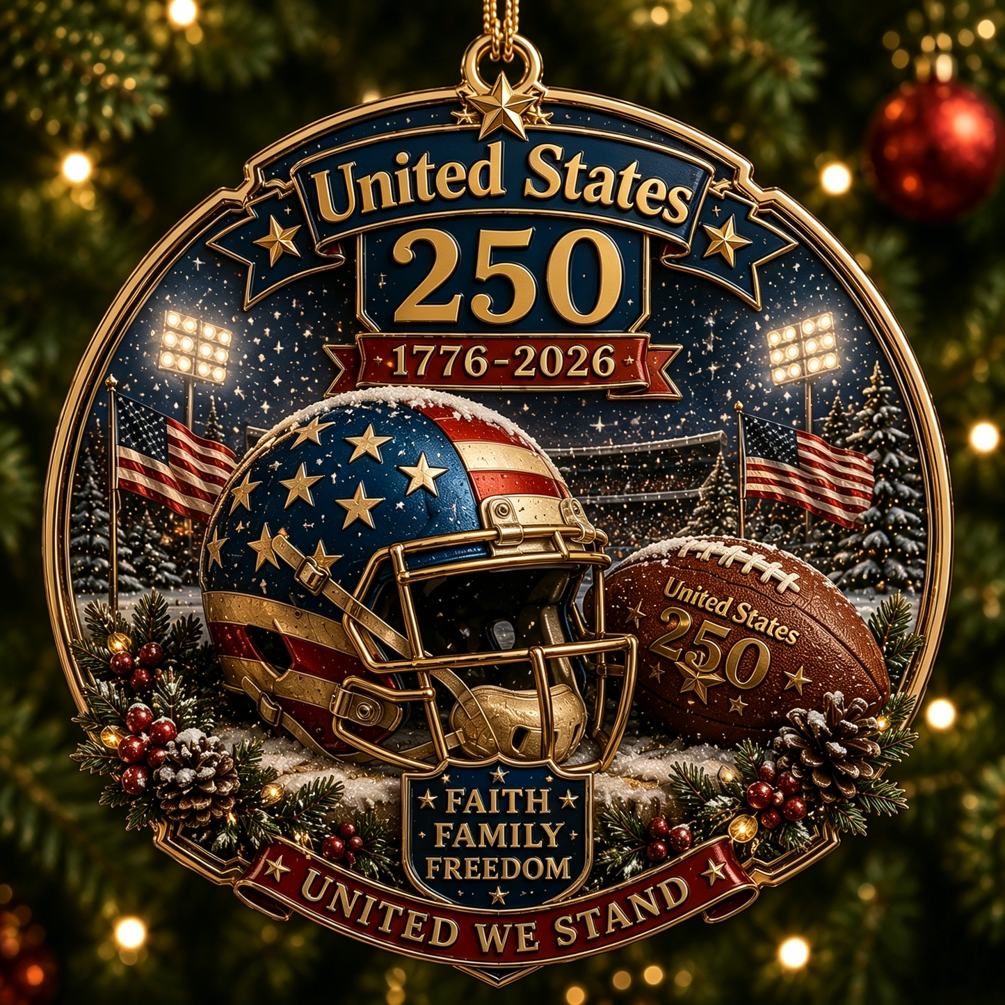 America 250™ Collector Christmas Ornament