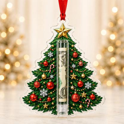 🎄 Christmas Cash Holder Ornament — Turn Cash Into a Christmas Surprise 💵✨