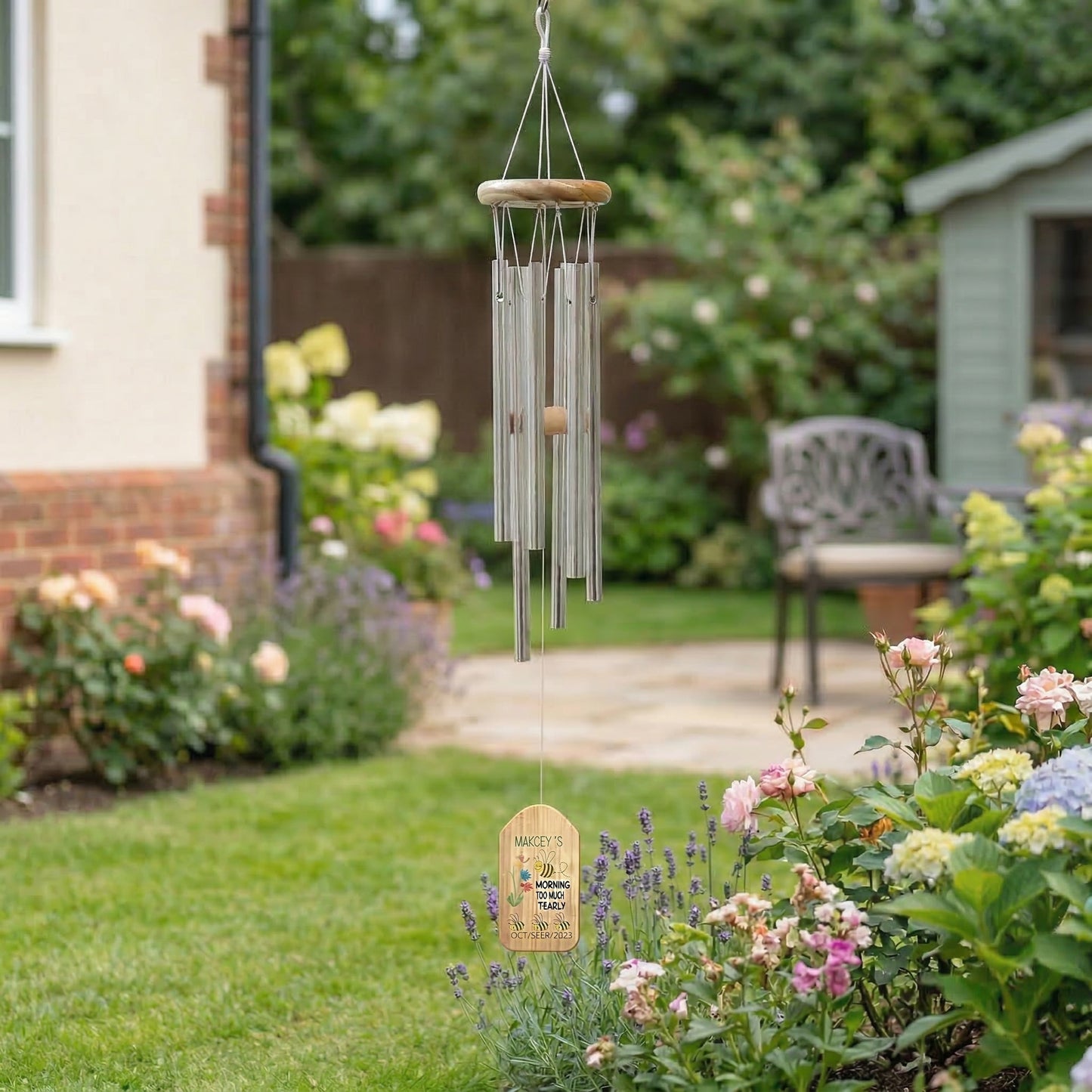 🌼 Mother‘s Day Personalized Wind Chime Gifts For Grandma | Gifts For Nana | Grandparents Gifts | Gift For Grandmother