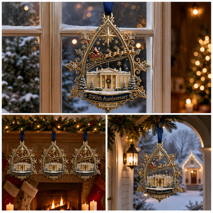 250th Anniversary Heritage Christmas Ornament – A Timeless Tribute to American History (1776–2026)