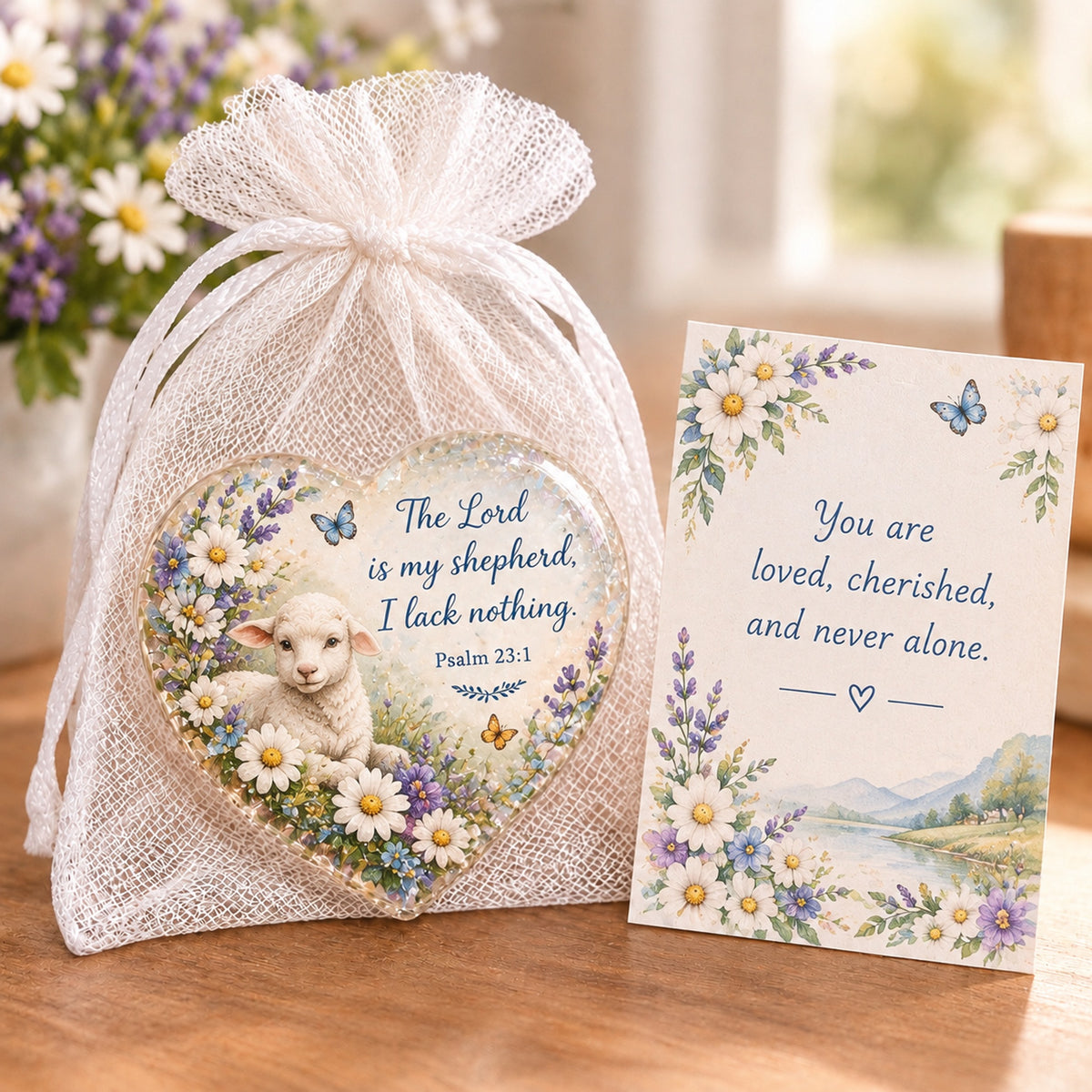 ✝️🌸Christian Pocket Hug Gift – A Little Reminder of God's Love