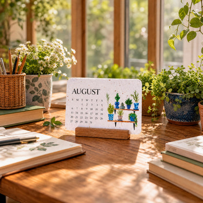 🌱📅Plantable Seed Calendar 2027 – A Year of Growing Beauty