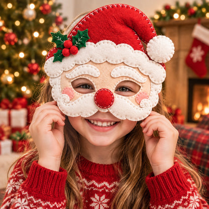 🎭🎄 Christmas Character Masks – Festive Dress-Up Masks for Holiday Fun