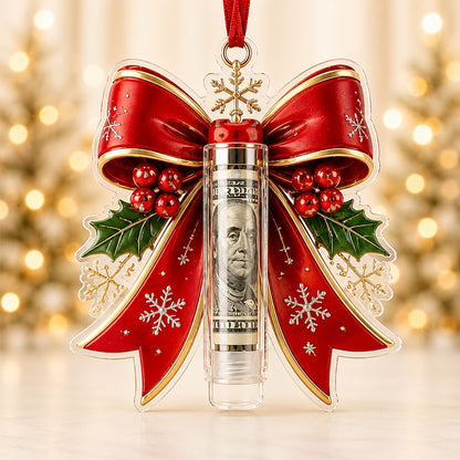 🎄 Christmas Cash Holder Ornament — Turn Cash Into a Christmas Surprise 💵✨