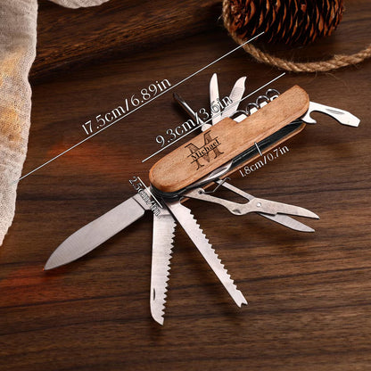Personalized Engraved Pocket Knife Anniversary Gift for him, Dad, Husband, Wedding gifts for Men