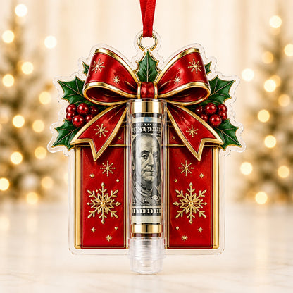 🎄 Christmas Cash Holder Ornament — Turn Cash Into a Christmas Surprise 💵✨