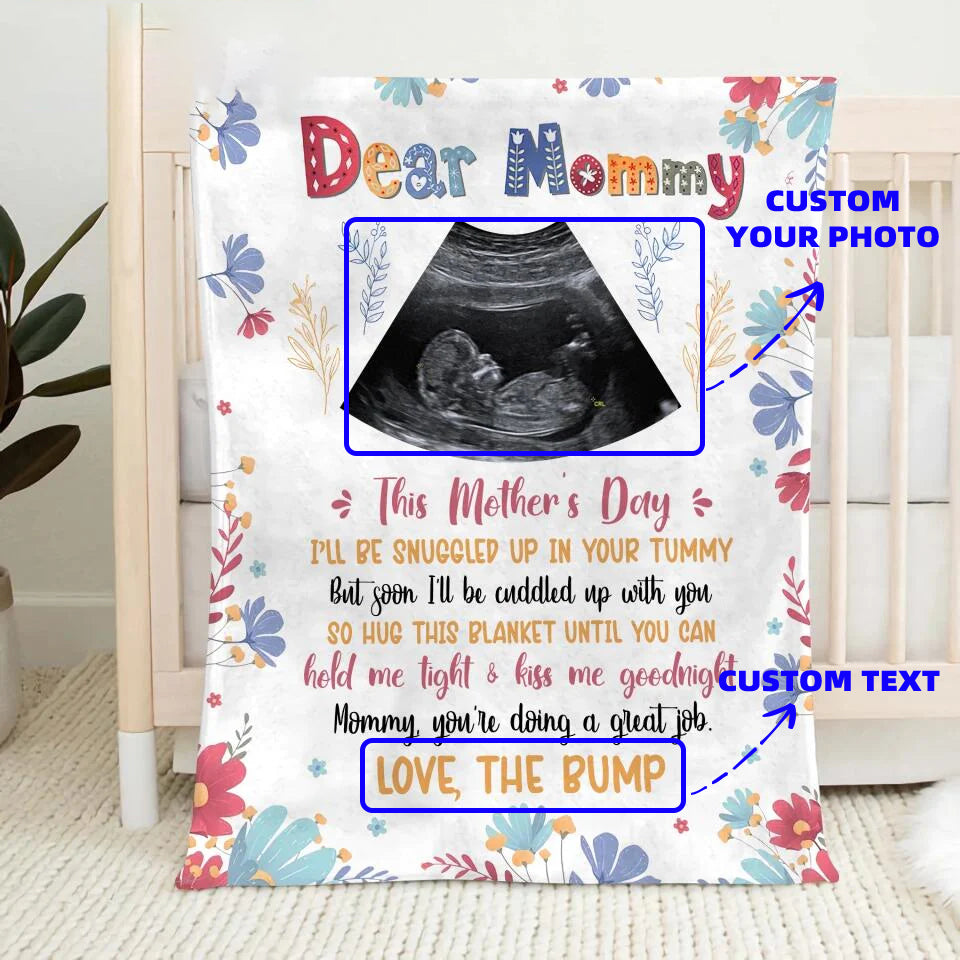 Personalized Blanket - Gift For Mom - Mommy, You Are Doing Great