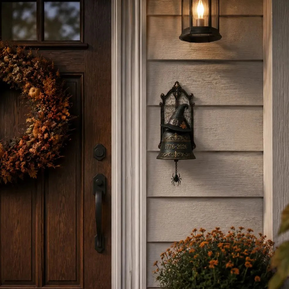 Halloween × America 250 Gothic Liberty Bell Wall Decor