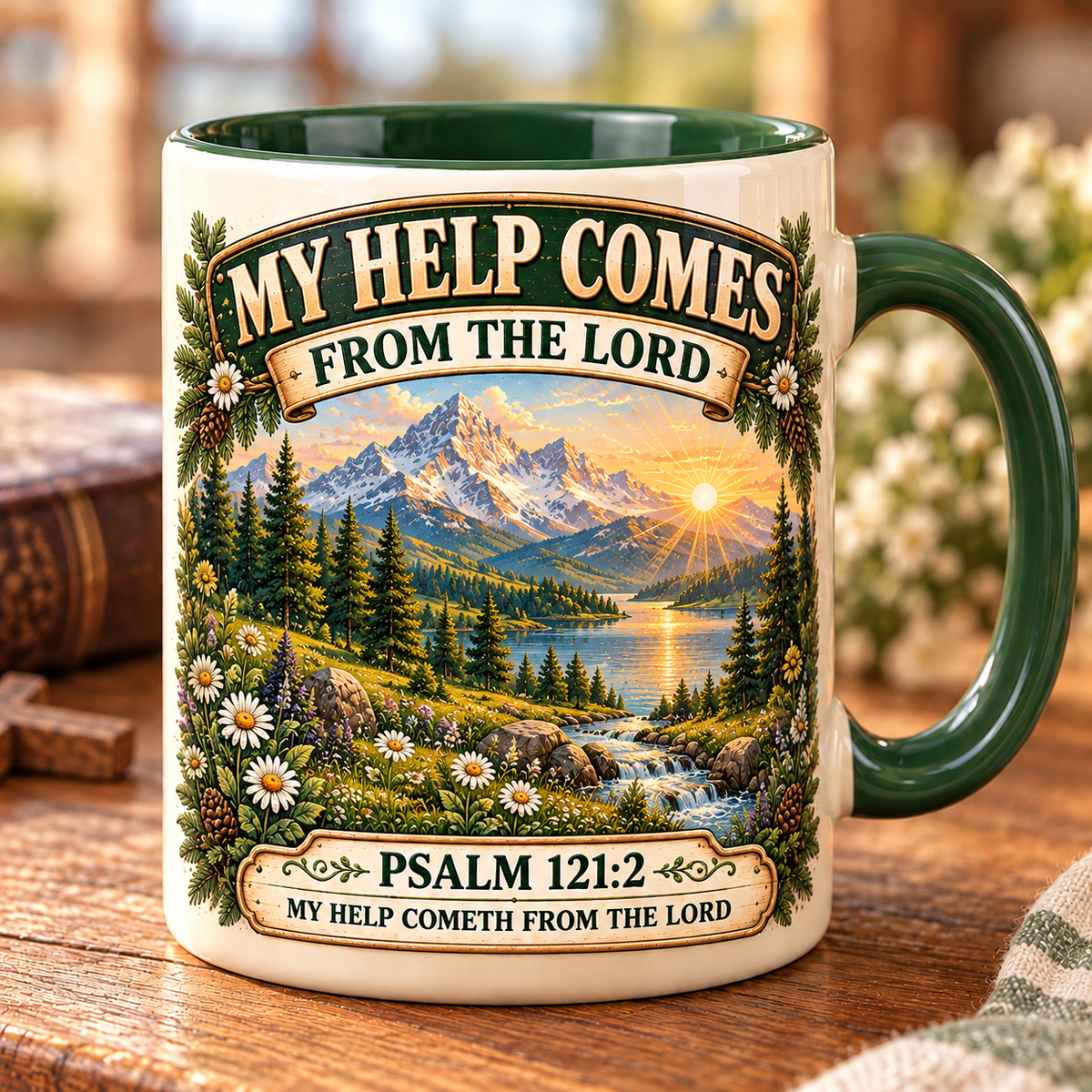 ✝️ Psalms Scripture Ceramic Mug Collection