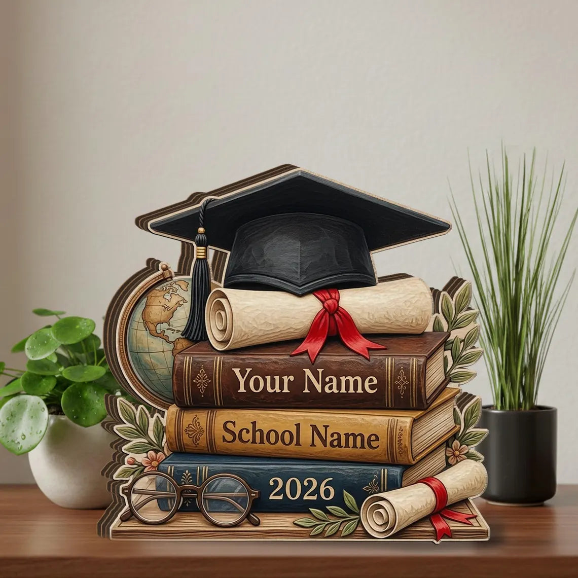 🎓Personalized Graduation Wooden Block