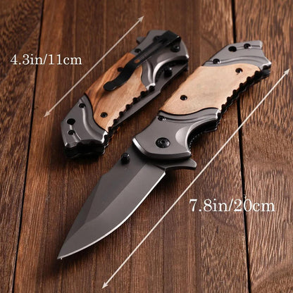 Personalized Engraved Pocket Knife Anniversary Gift for him, Dad, Husband, Wedding gifts for Men