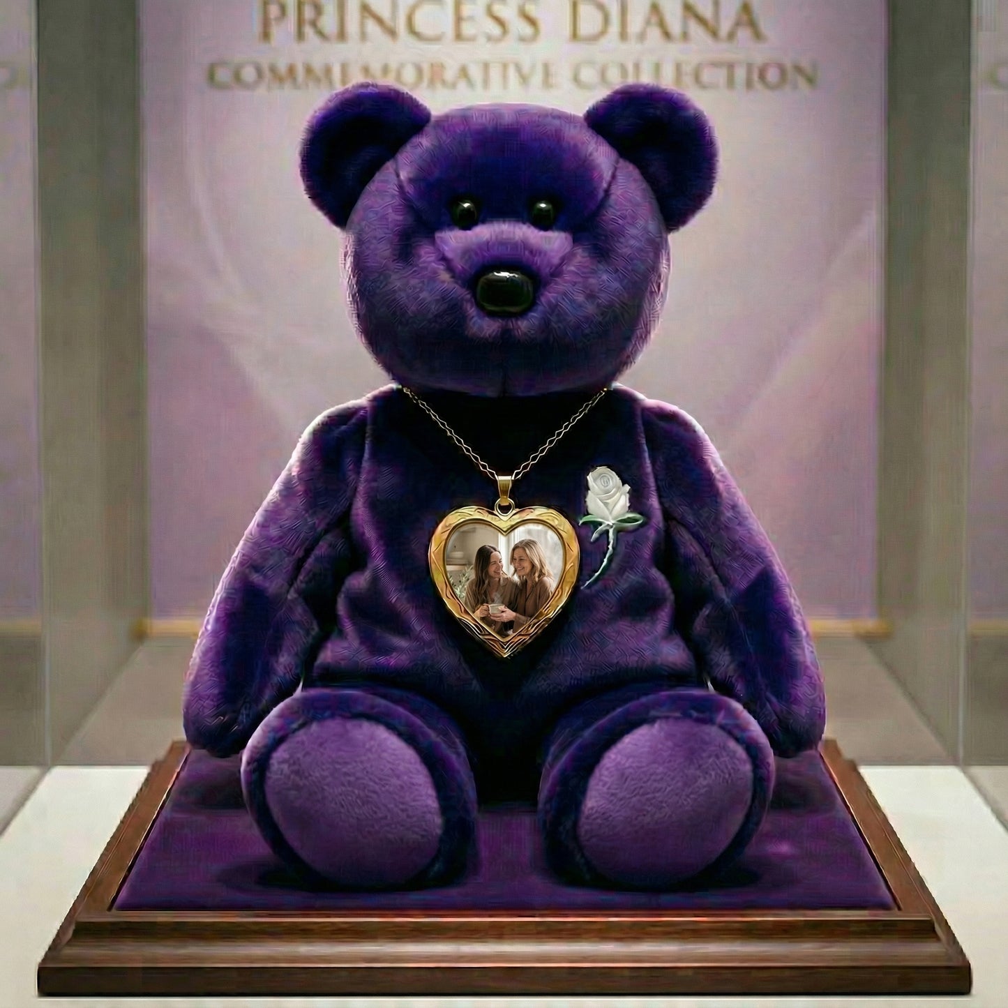 💜 Personalized Photo Teddy Bear Mother's Day Gifts For Mom | Grandma | Gifts For Nana | Grandparents Gifts | Gift For Grandmother