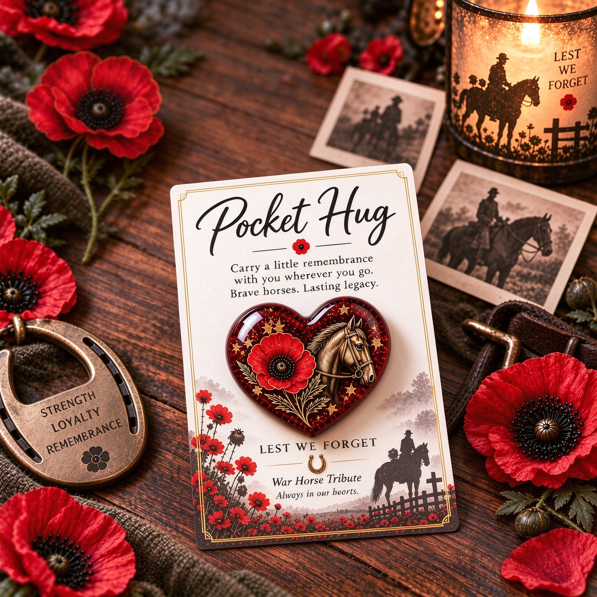 ❤️ Pocket Hug™ Remembrance – A Little Keepsake of Love, Honor &amp; Memories 🌺✨