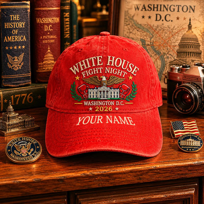 Personalized White House Fight Night 2026 Commemorative Cap