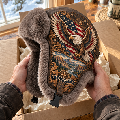 🦅 American Eagle Liberty Trapper Hat