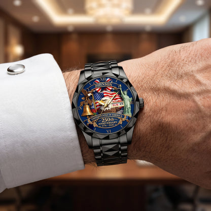 Personalized United States 250th Anniversary Watch