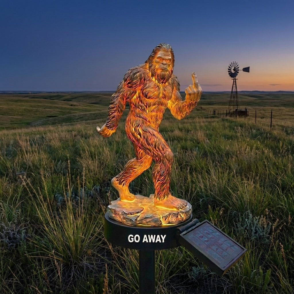 Customizable Rebel Bigfoot Garden Defender Solar Ground Light