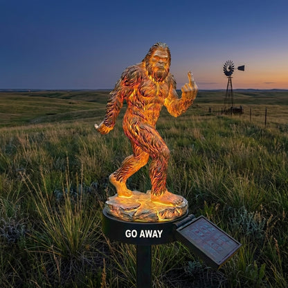 Customizable Rebel Bigfoot Garden Defender Solar Ground Light