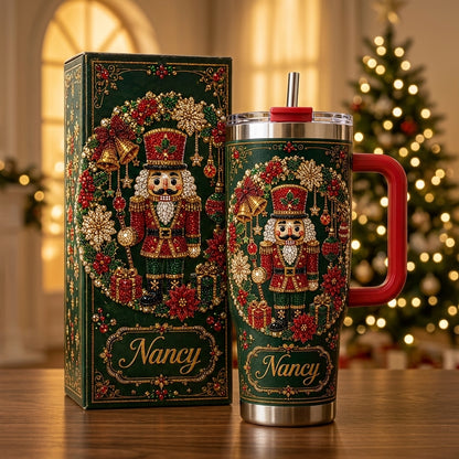 Personalized Nutcracker Christmas Tumbler