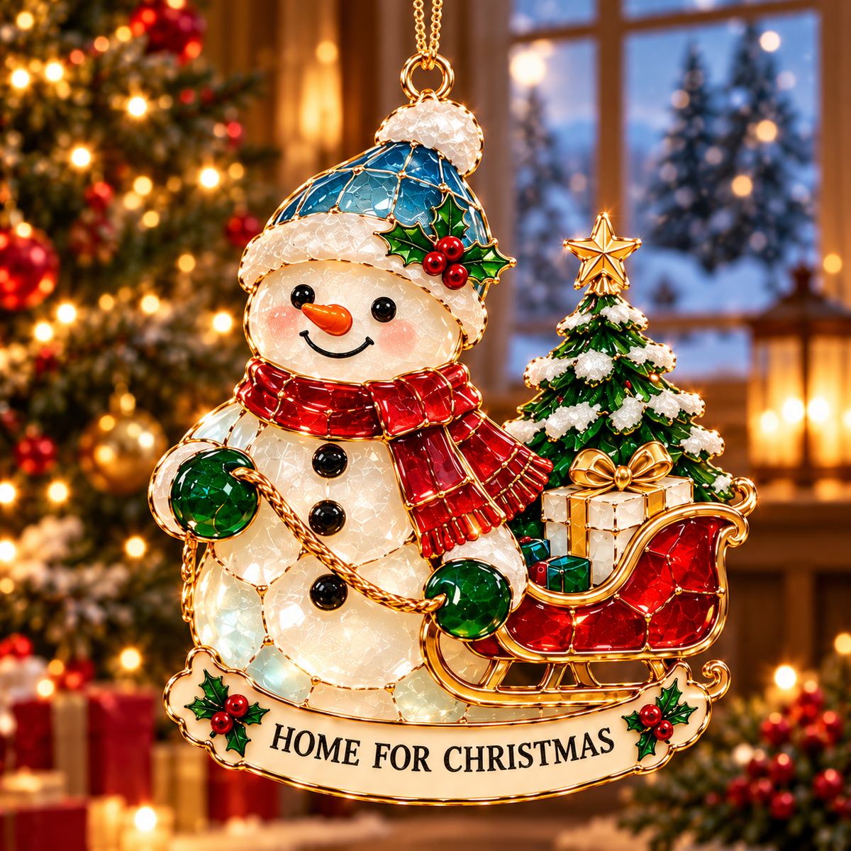 ⛄✨ Christmas Snowman Ornaments