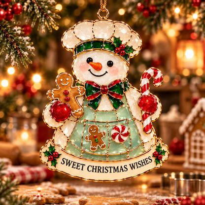 ⛄✨ Christmas Snowman Ornaments