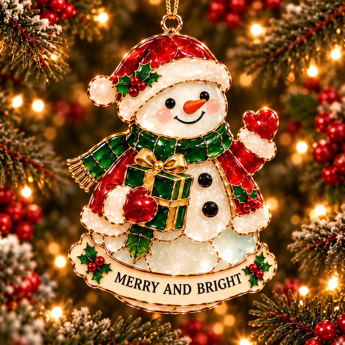 ⛄✨ Christmas Snowman Ornaments