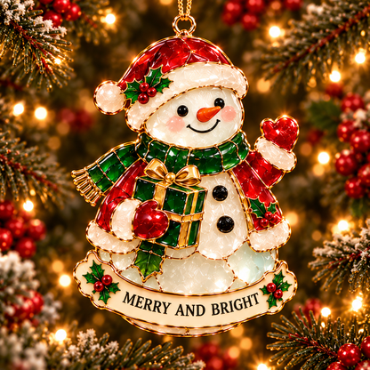 ⛄✨ Christmas Snowman Ornaments