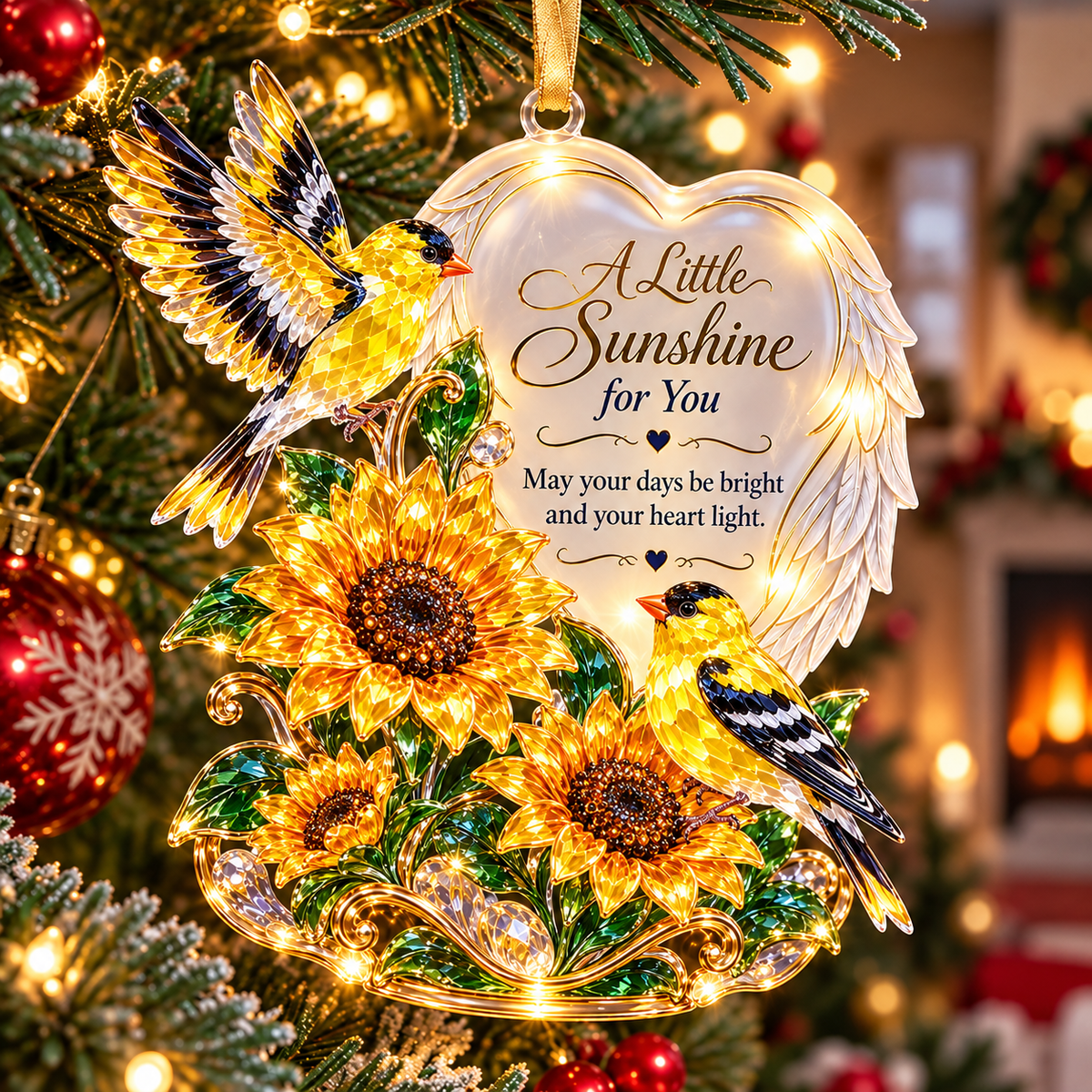 🕊️🎄 Bird & Butterfly Memorial Christmas Ornaments – A Heartfelt Tribute of Love & Remembrance