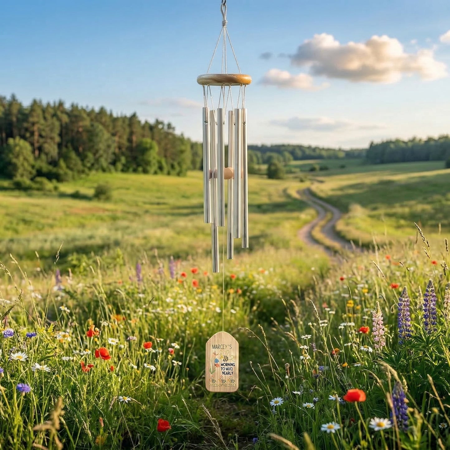 🌼 Mother‘s Day Personalized Wind Chime Gifts For Grandma | Gifts For Nana | Grandparents Gifts | Gift For Grandmother