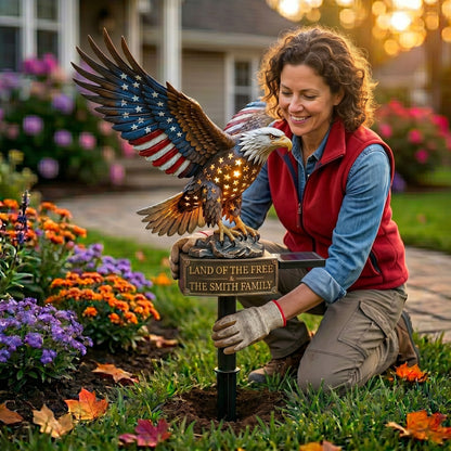 🦅Personalized American 250th Anniversary Edition - Solar Eagle Glory Light
