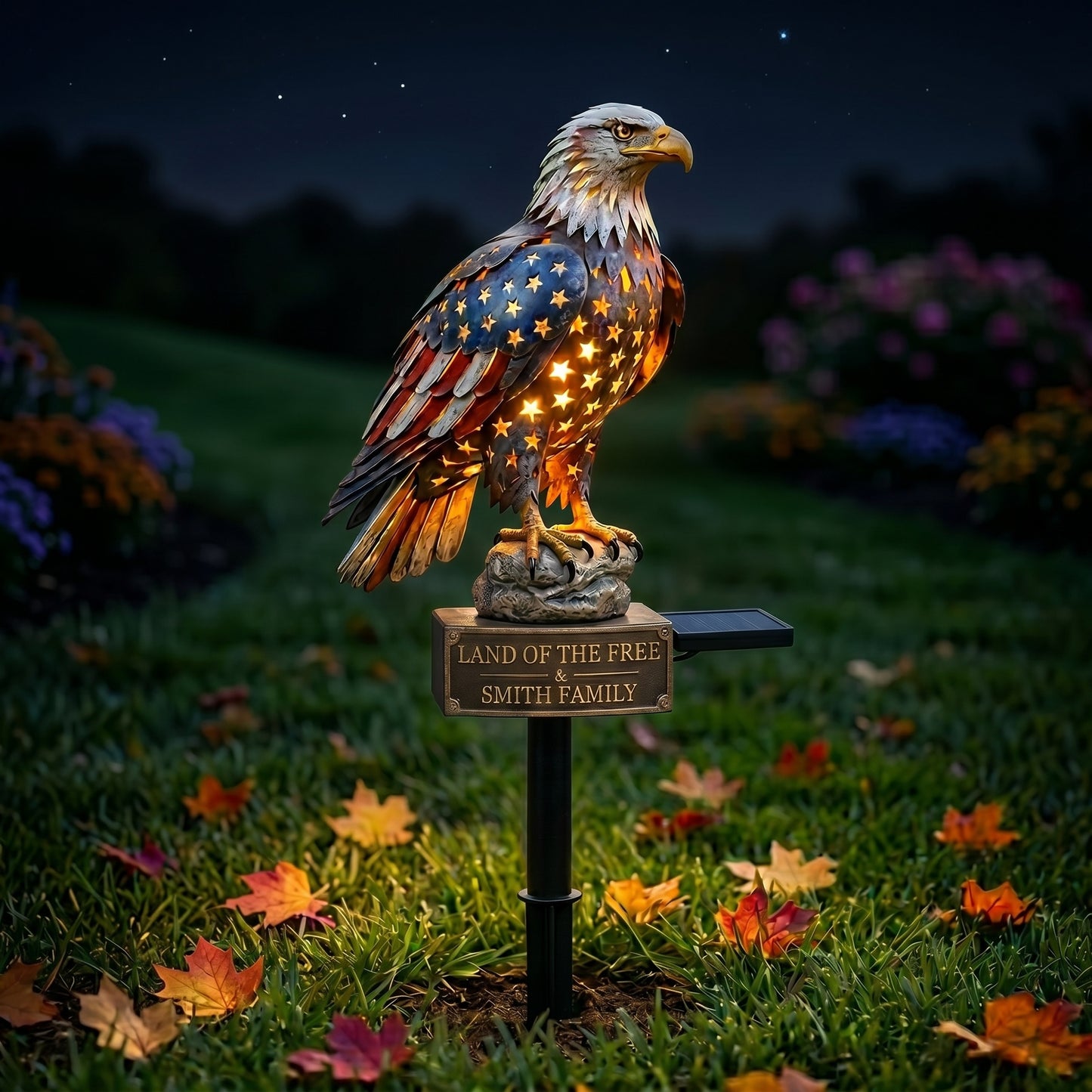 🦅Personalized American 250th Anniversary Edition - Solar Eagle Glory Light