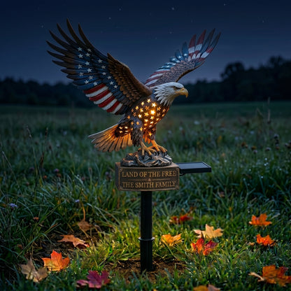 🦅Personalized American 250th Anniversary Edition - Solar Eagle Glory Light