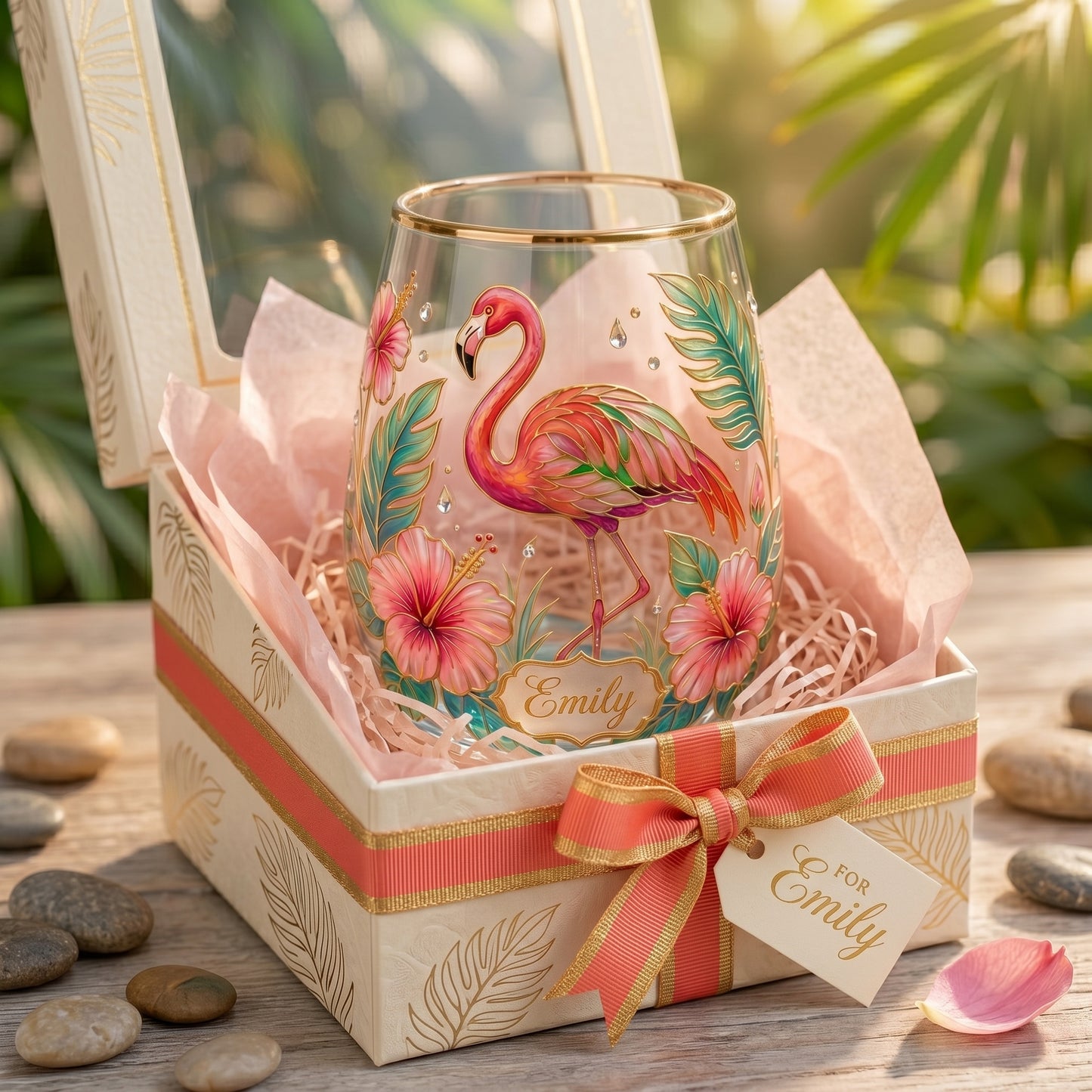 🦋🌼 Personalized Monarch Butterfly Glass Cup