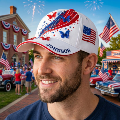 🦋 Personalized Unisex American 250th Anniversary Hat