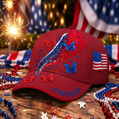 🦋 Personalized Unisex American 250th Anniversary Hat