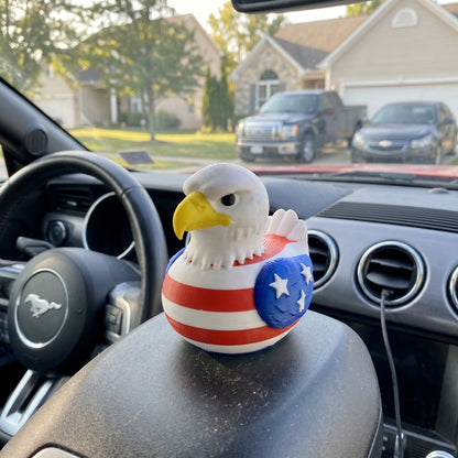 🦅 American Eagle USA Duck - 3D Printed Patriotic Figurine